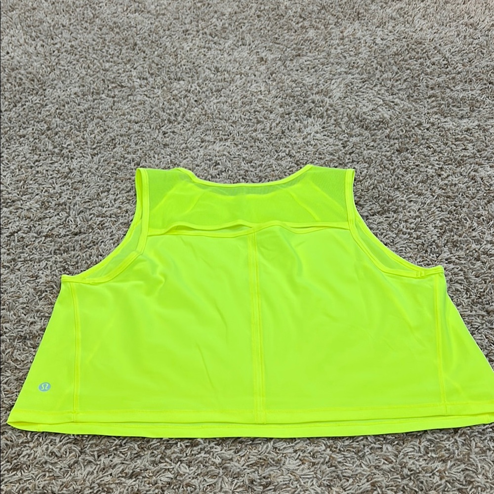 lululemon athletica Bright Yellow Crop Top - Picture 10 of 10